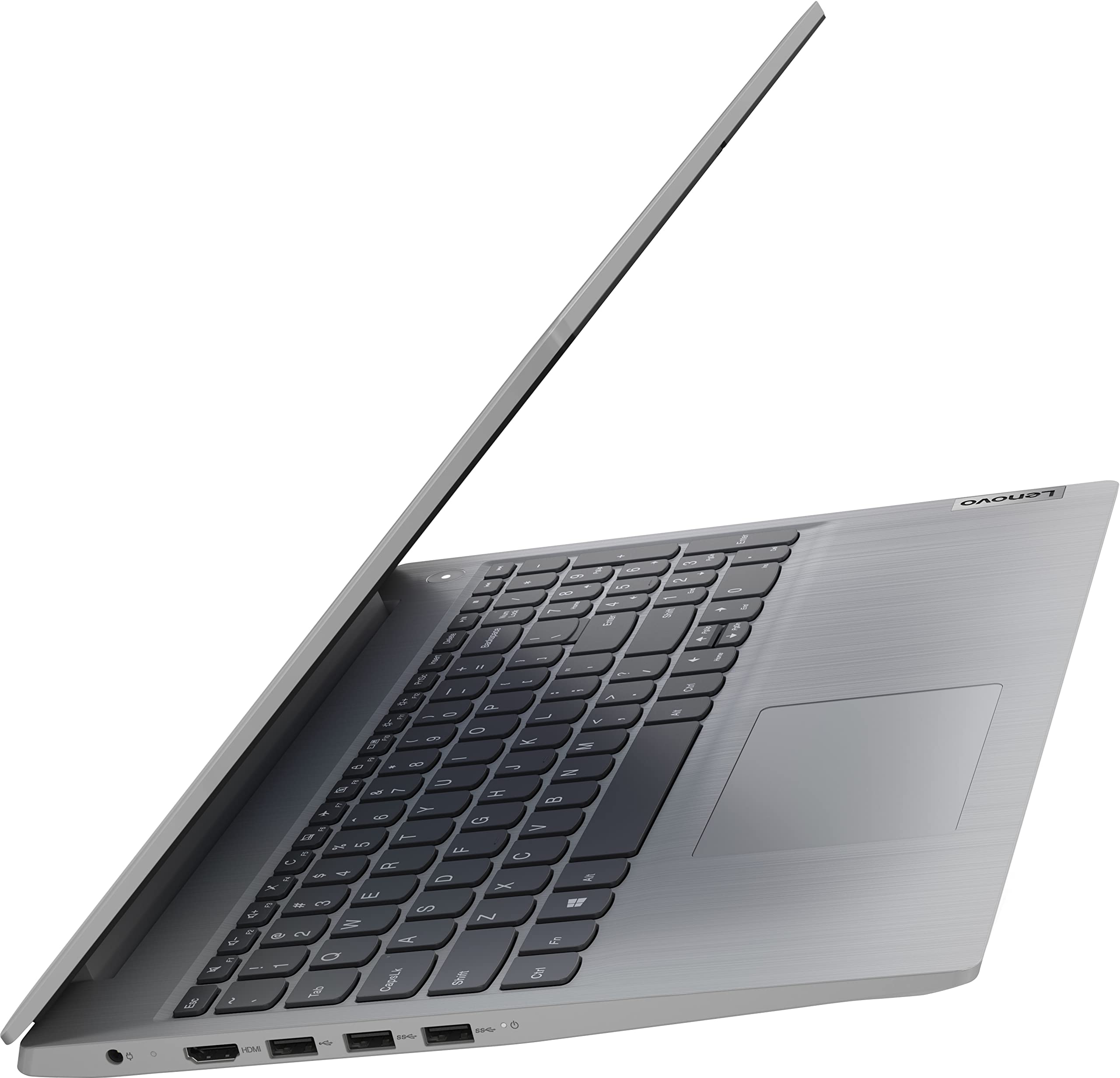 Lenovo Ideapad 3 - Computadora portátil, pantalla táctil HD de 15.6 pulgadas, procesador Intel Core i3-1115G4 de 11ª generación, RAM DDR4 de 12 GB, SSD PCIe de 512 GB, Bluebooth, cámara web, Wi-Fi, HDMI, Windows 11 Home, gris