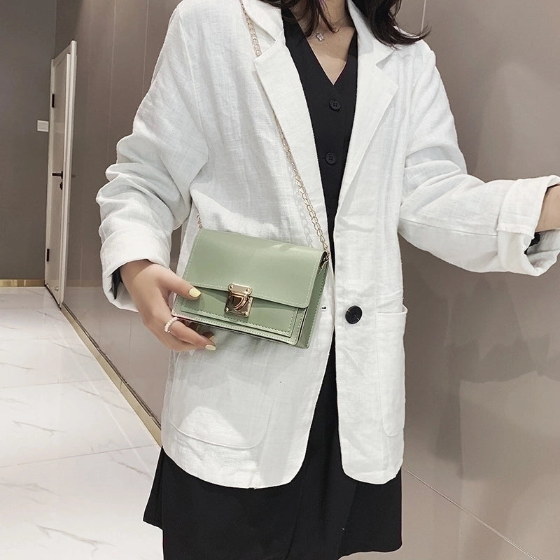 New Fashion  Shoulder Chain Small Square Bag Shoulder Bags