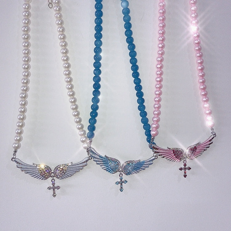 Angel Wing Necklace KF81738