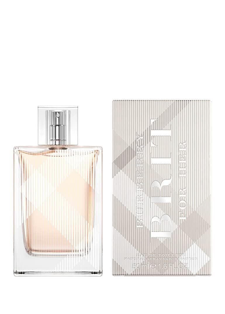 Burberry Brit Eau de Toilette for Women - Notes of crisp. icy pear. sugared almond and intense vanilla