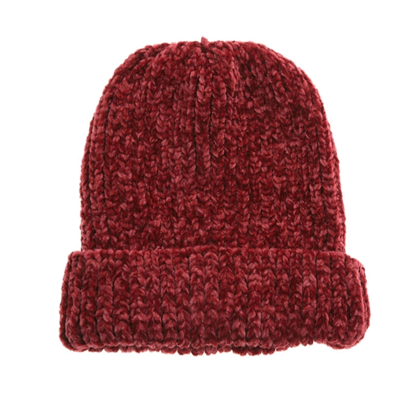 Women's Minimalist Classic Style Commute Solid Color Flat Eaves Wool Cap
