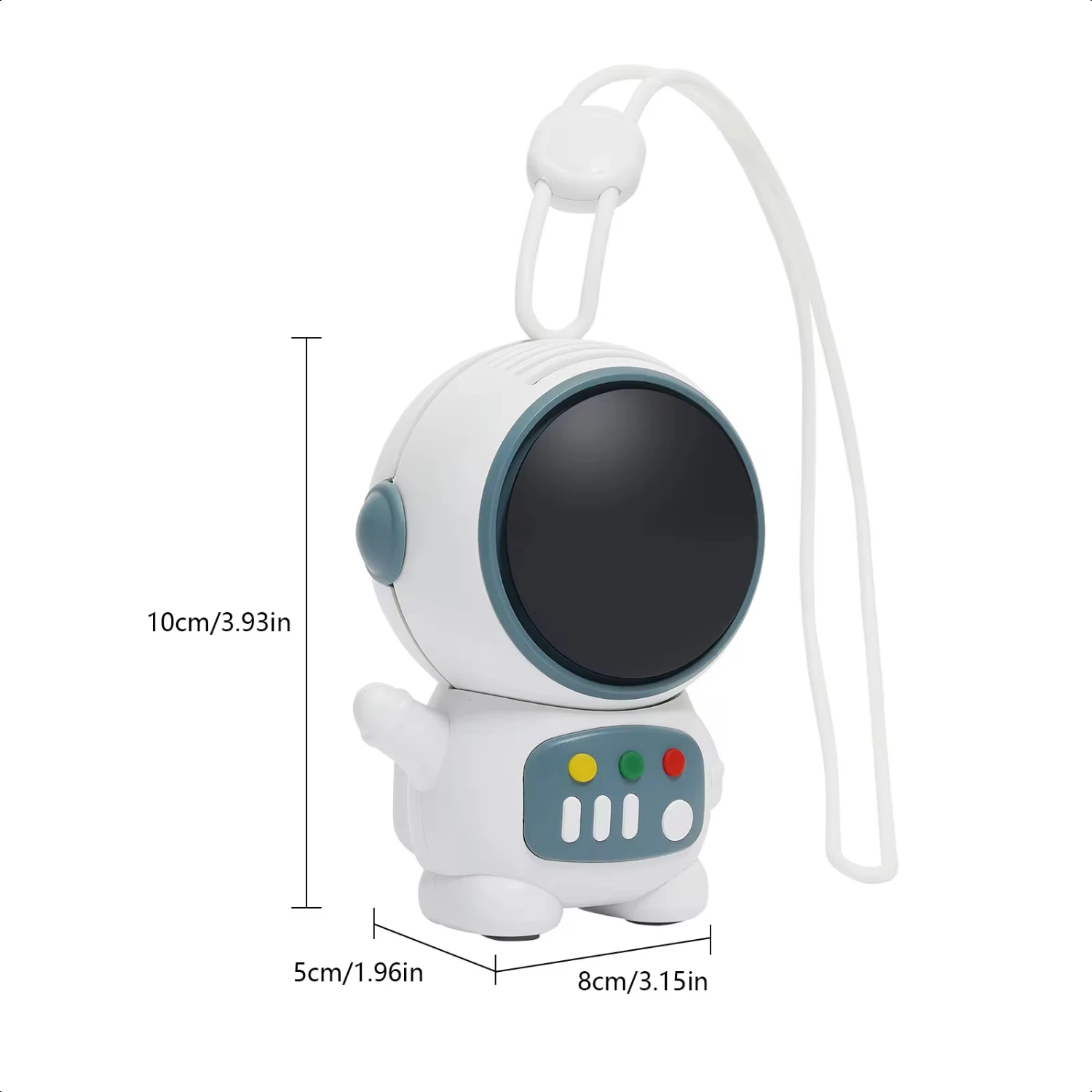 MINI SPACEMAN NECK FAN a?? PORTABLE USB RECHARGEABLE & HANDS-FREE