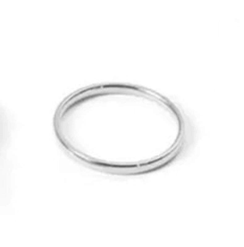 Stainless Steel 14K Gold Plated Minimalist Plating Geometric Rings