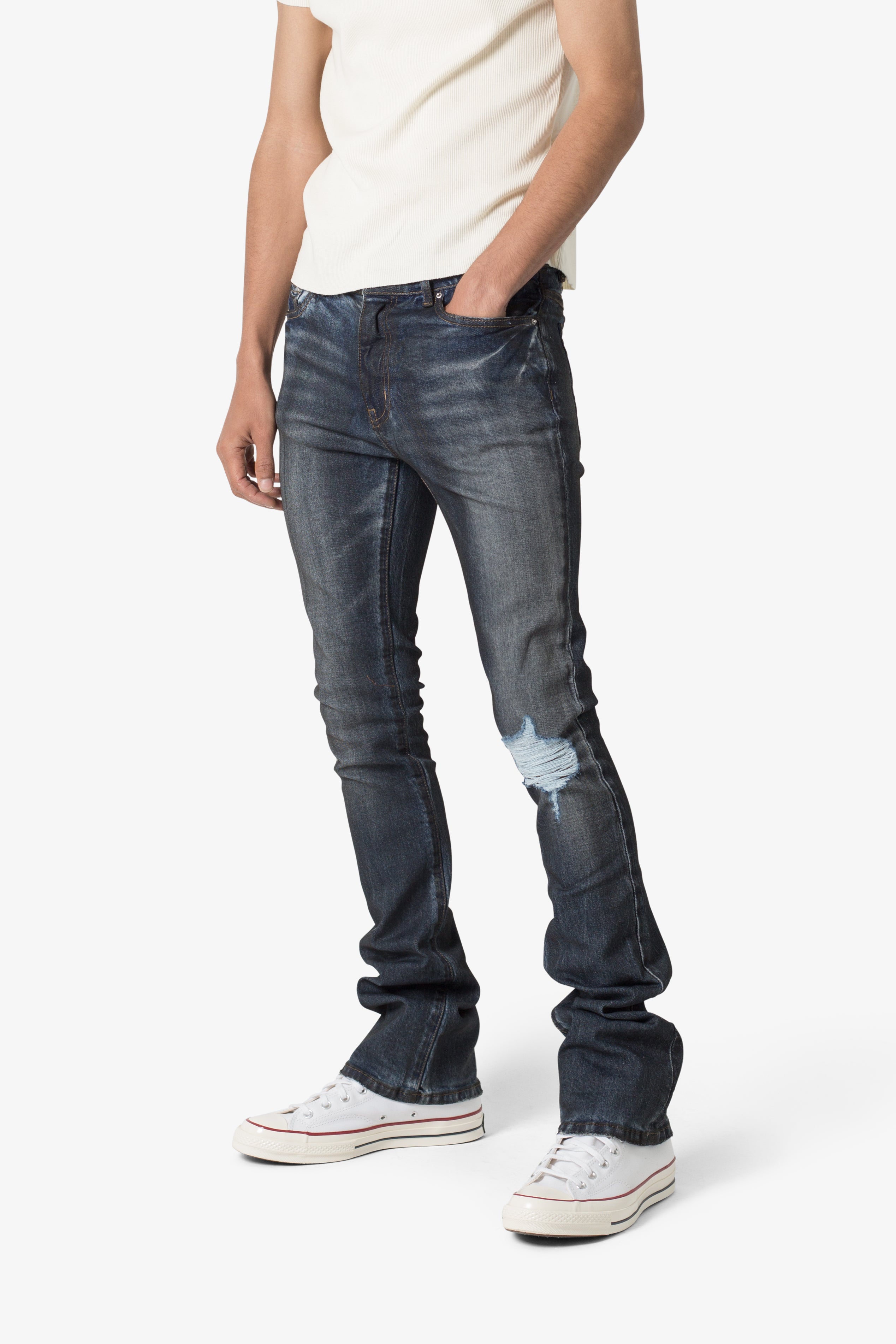 X385 Skinny Stacked Denim - Blue