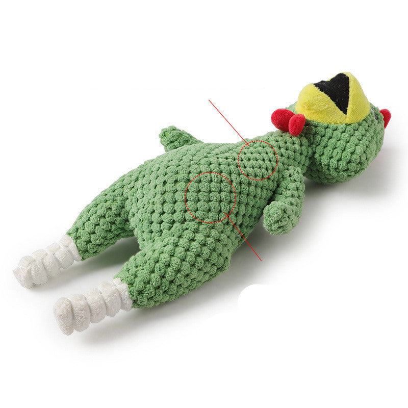 Squeaky Dog Toy – Pineapple Velvet & Screaming Chicken Pet Toy for Dogs and Cats