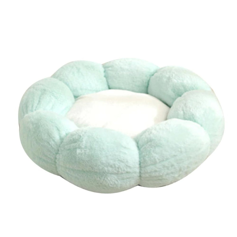 Round Flower Shape Cat Bed