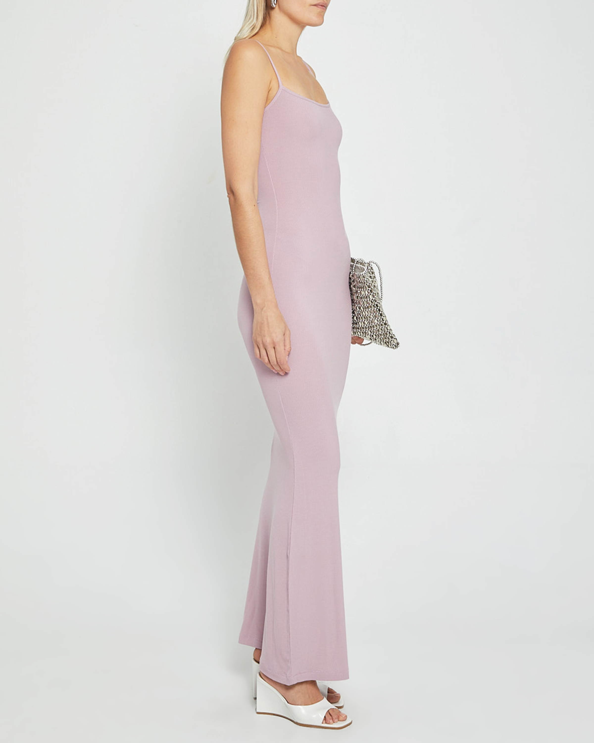 Soft Lounge Long Slip Dress