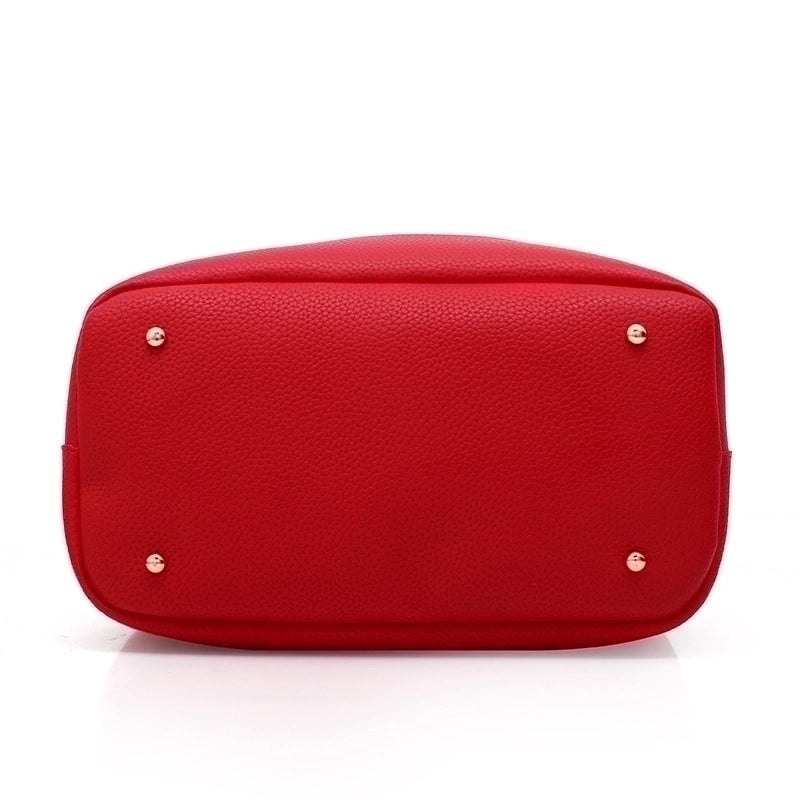 Women's Large Pu Leather Fashion Handbag