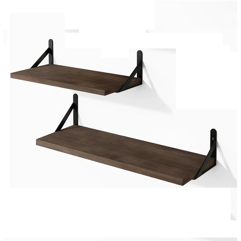 Casual Elegant Pastoral Solid Color Paulownia Iron Storage Rack