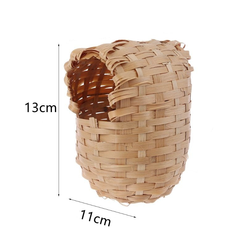 Hand Made Natural Bamboo Bird House