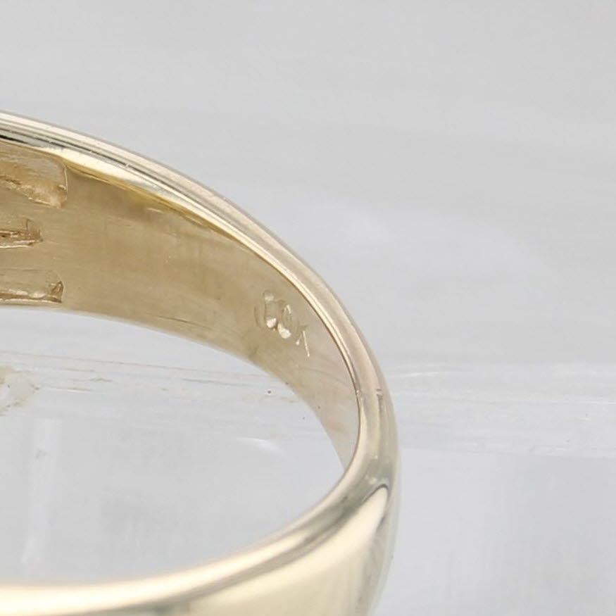 1.85ctw Diamond Cluster Cocktail Ring 10k Yellow Gold Size 5.25