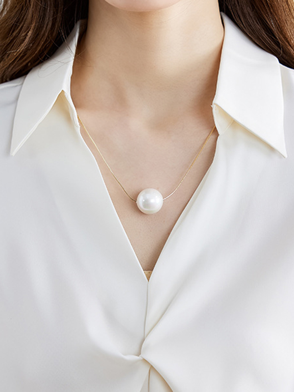 Loose Raglan Sleeve Solid Color Split-Joint Lapel Blouses&Shirts Tops