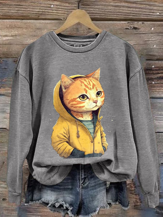 Animal Print Women'S Casual Long Sleeves