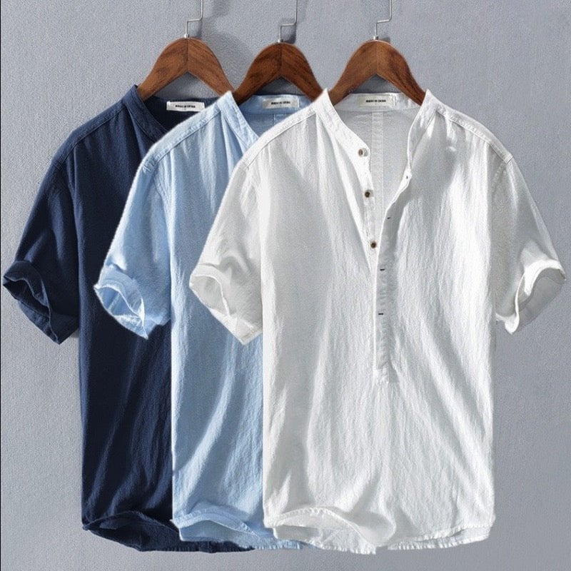 Agskyscrape Provence Linen Cotton Shirt