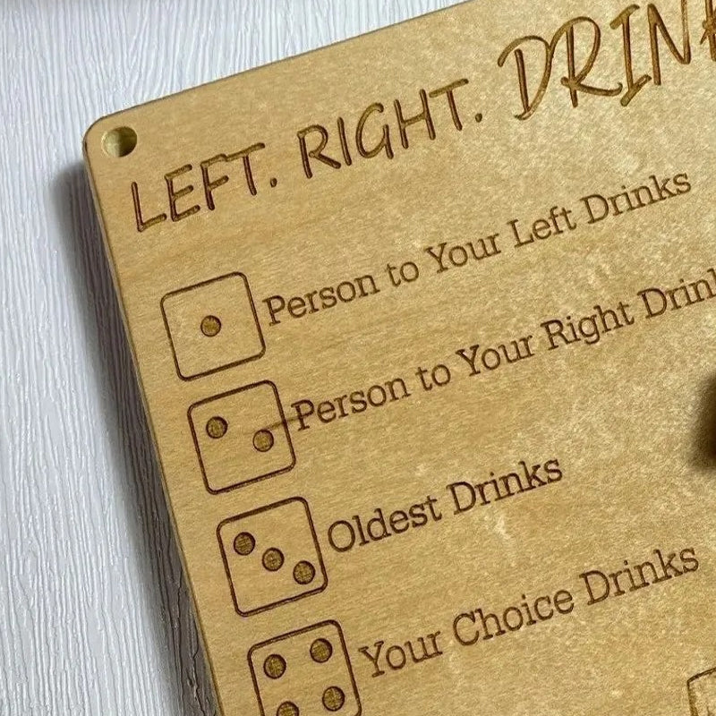 Left Right Drink Drinking Game