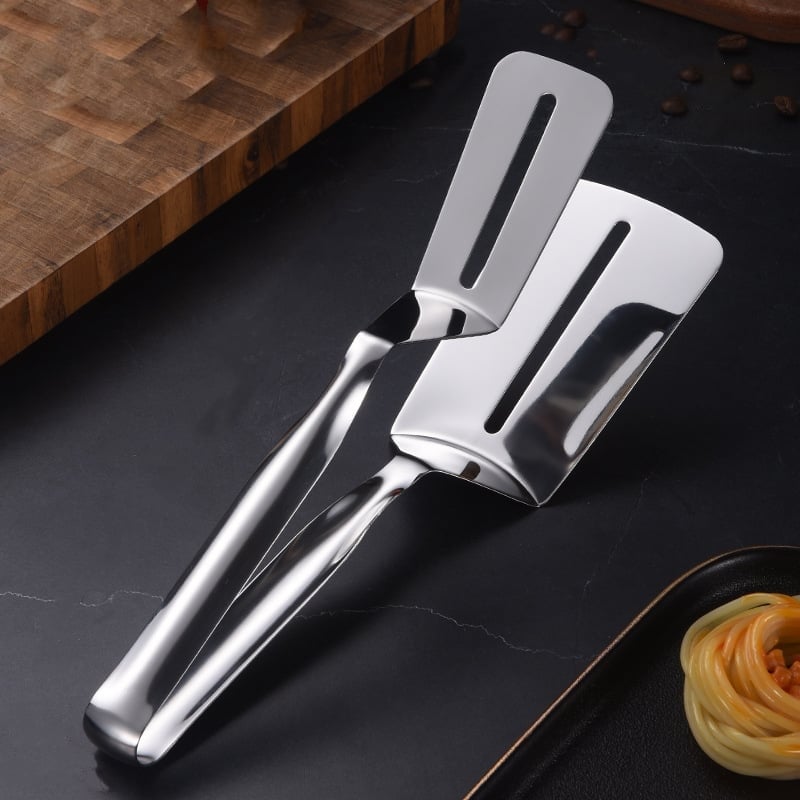 Multifunctional steak tongs