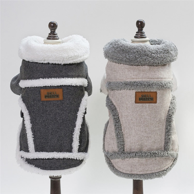 Furry Warm Dog Coat