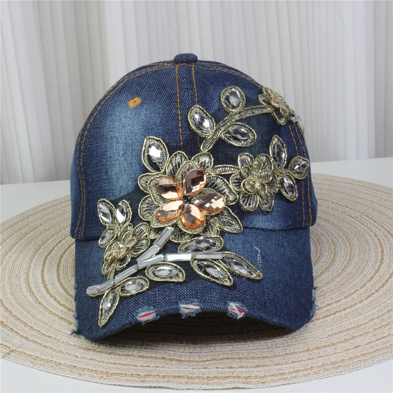 Unisex Minimalist Classic Style Letter Usa Butterfly Curved Eaves Baseball Cap