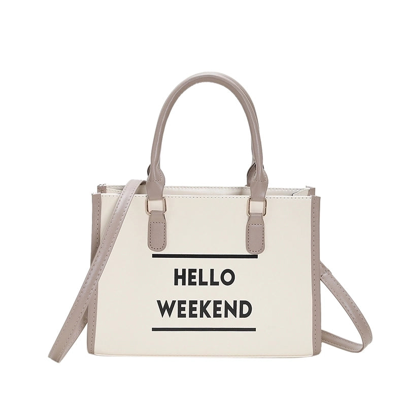 Women's All Seasons Pu Leather Fashion Handbag Tote Bag
