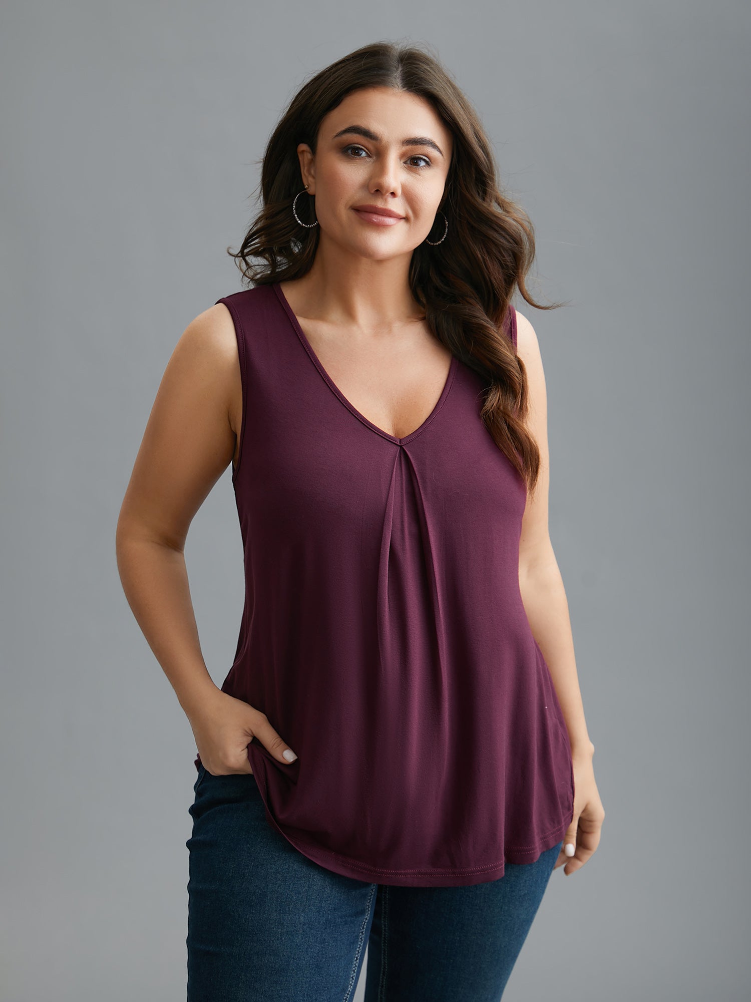 Supersoft Essentials V-Neck Tank Top