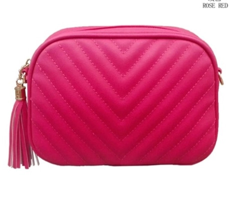 3 Pieces Women's Small Pu Leather Solid Color Fashion Square Zipper Crossbody Bag