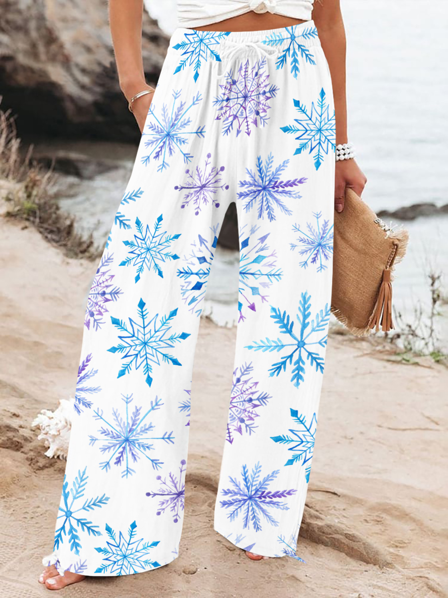 Women's Diabetes Awareness Art Print Casual Pants