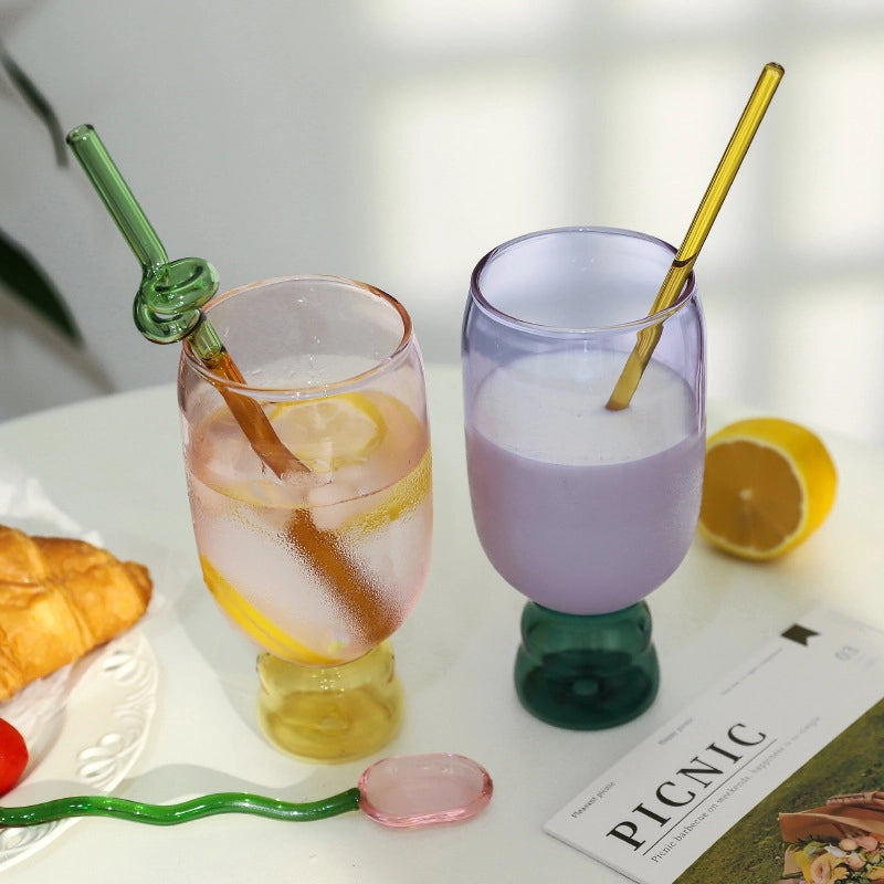 Casual Solid Color Glass 1 Piece