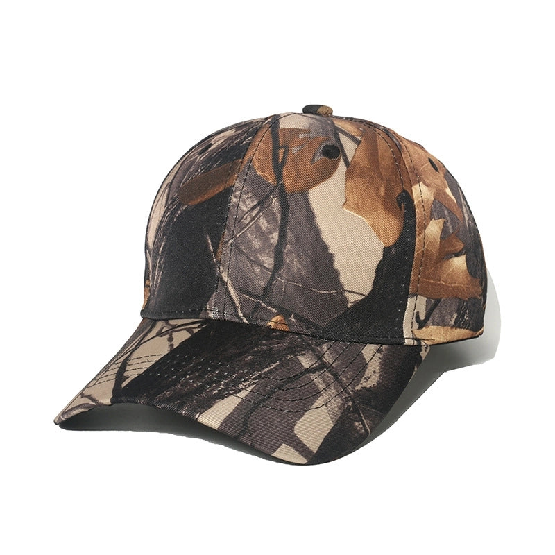 Men's Fashion Camouflage Sewing Curved Eaves Baseball Cap