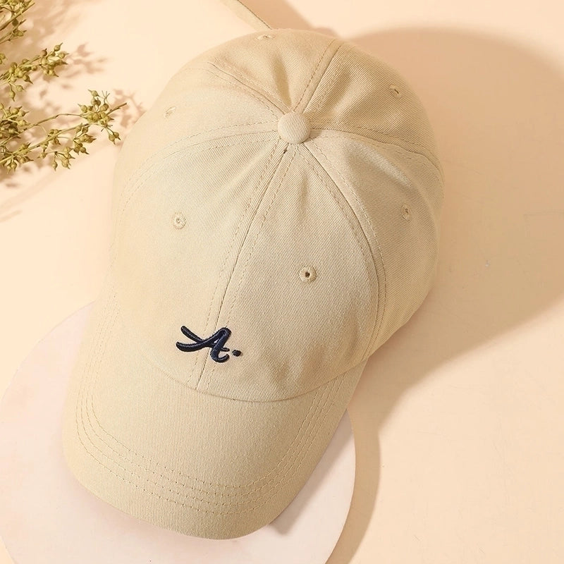 Unisex Casual Streetwear Letter Curved Eaves Baseball Cap