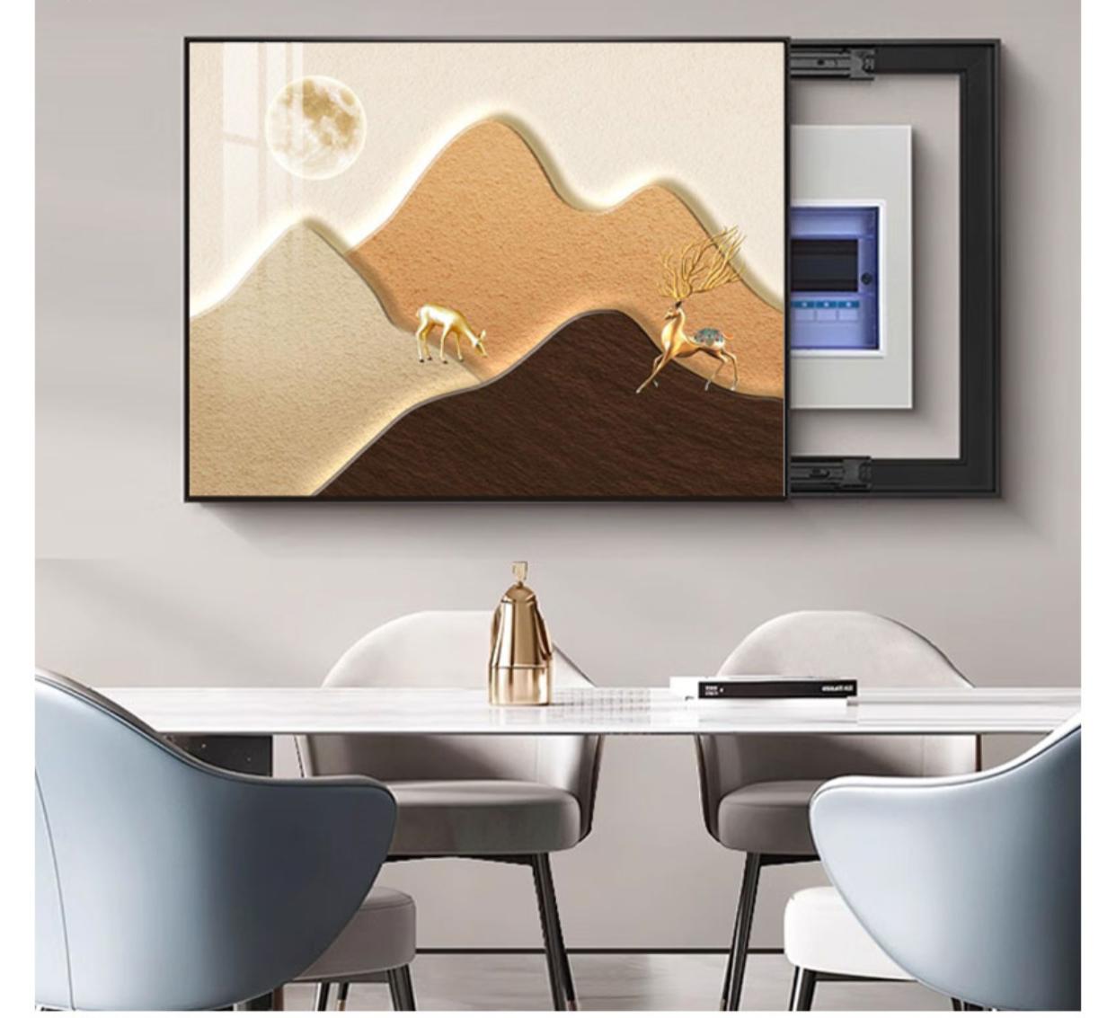 Electric Meter Box Decorative Wall Art Cover