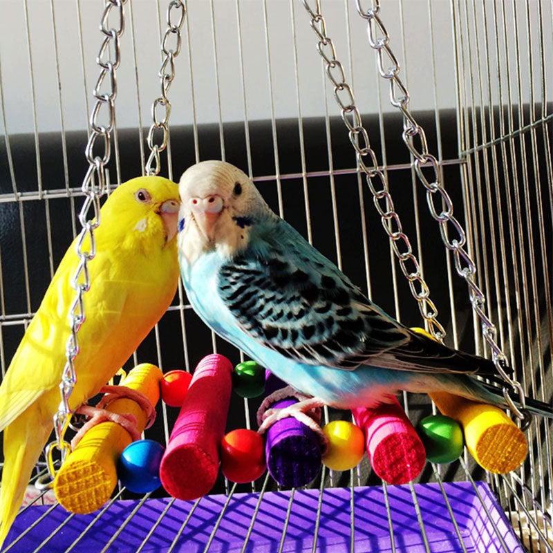 10 Pieces Pack Of Bird Cage Toys