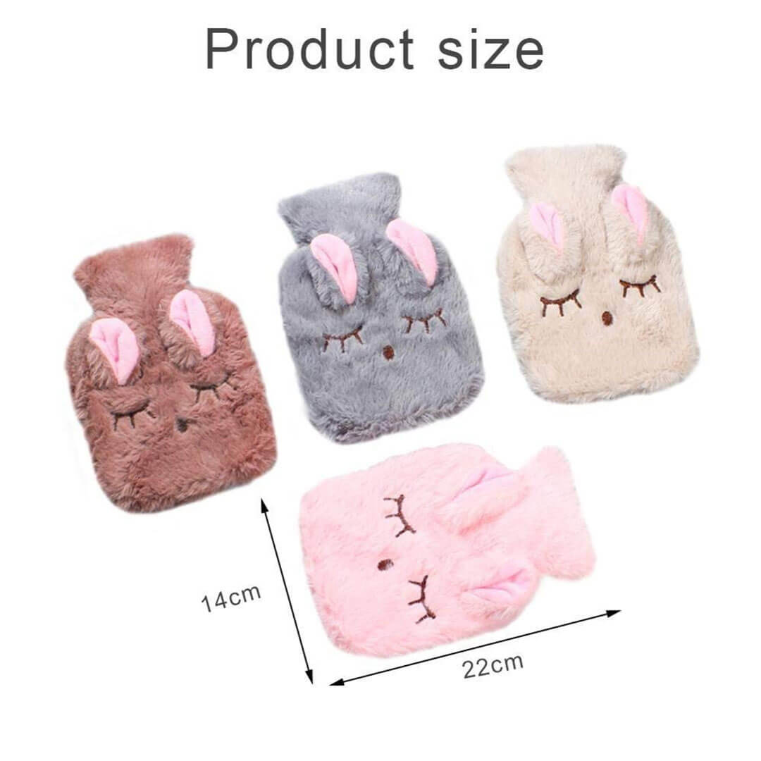 Cute Cartoon Hot Water Bag with Cover