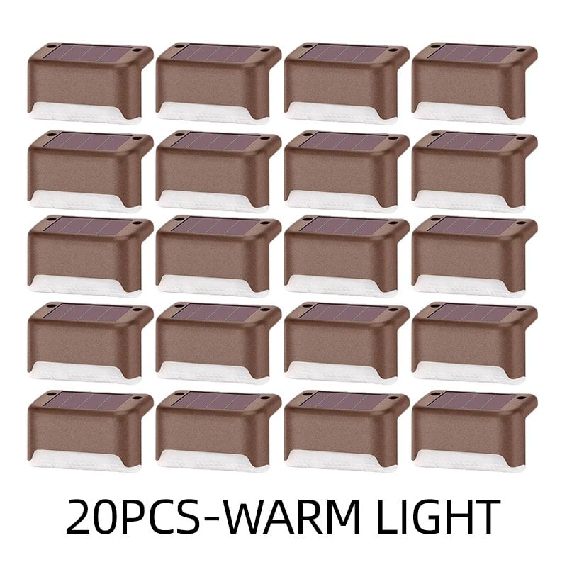 🔥🔥LED Solar Lamp Path Staircase Outdoor Waterproof Wall Light🔥🔥