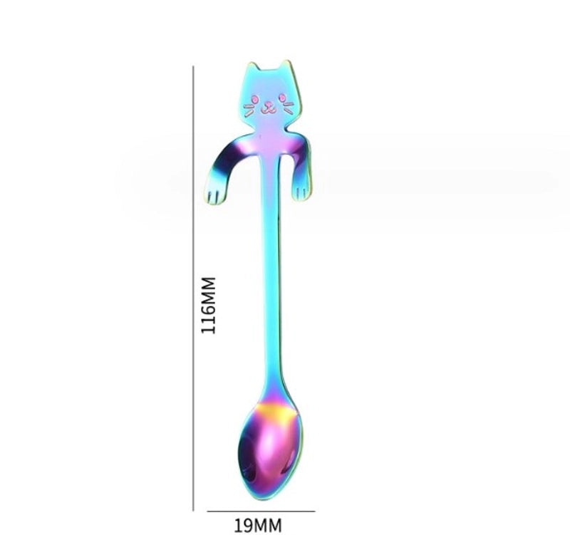 Cute Cartoon Stainless Steel Spoon 1 Piece