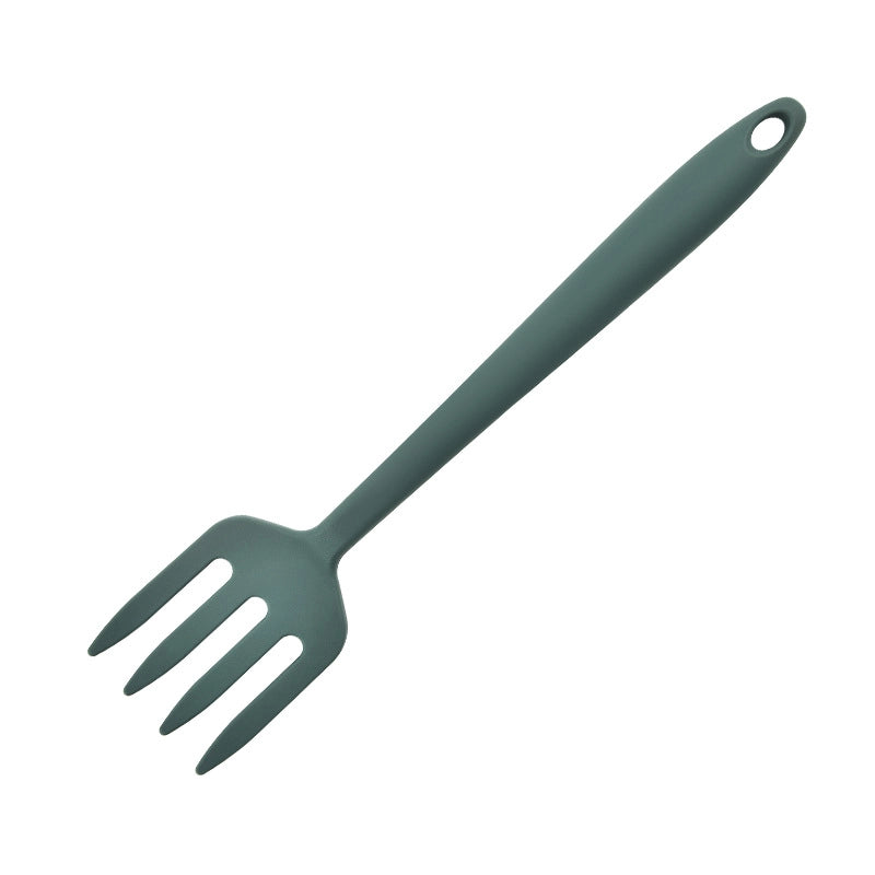 Cooking Kitchenware Silicone Spoon All-inclusive Spoon Household Spoon Dense Size Children's Available Medium Mixing Salad Spoon