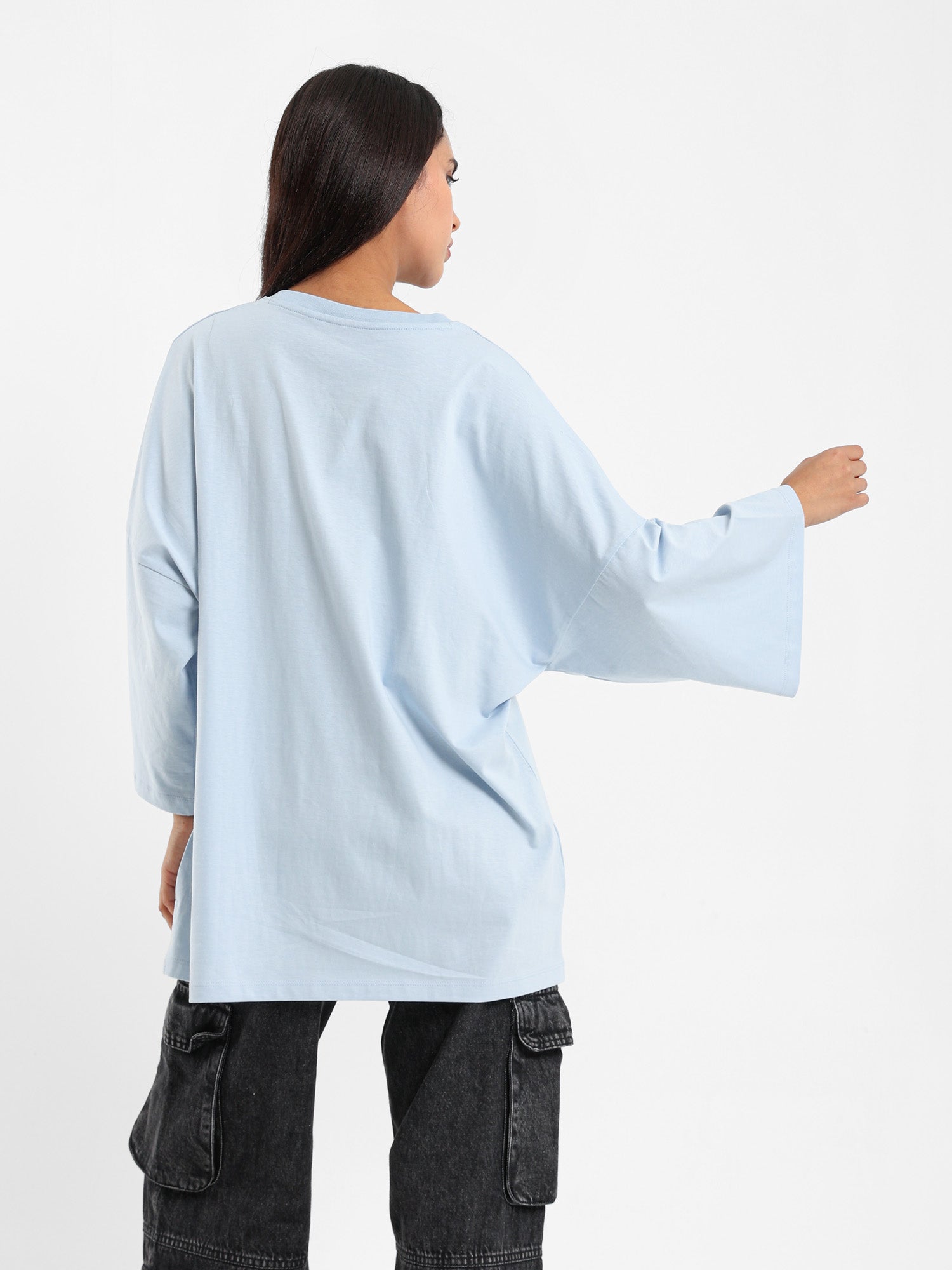 Relaxed Fit Drop Shoulder Tee