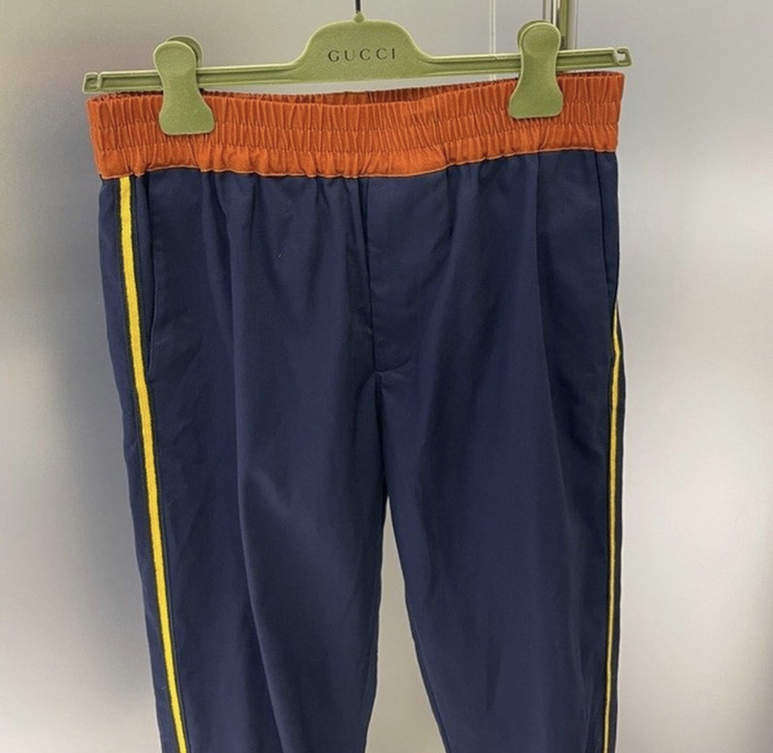 Military cotton drill pant with buckles