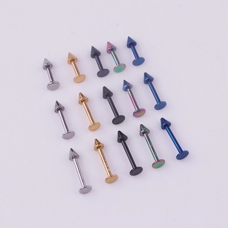 Ear Cartilage Rings & Studs Fashion Geometric 316 Stainless Steel  Plating