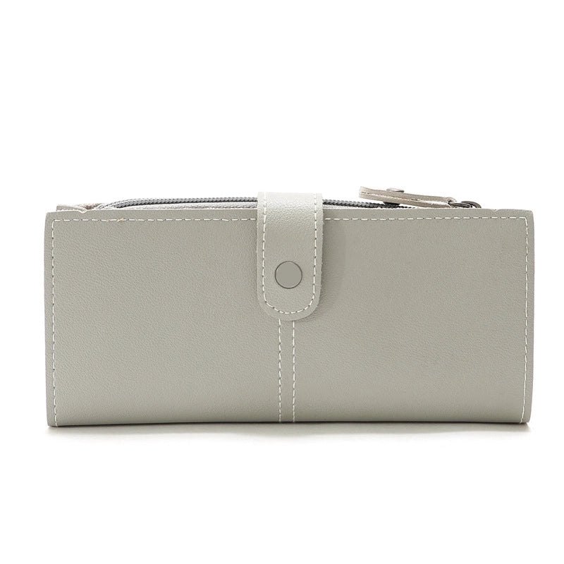 Women's Multi-function Zipper Multi-card Position Buckle Zipper Wallet