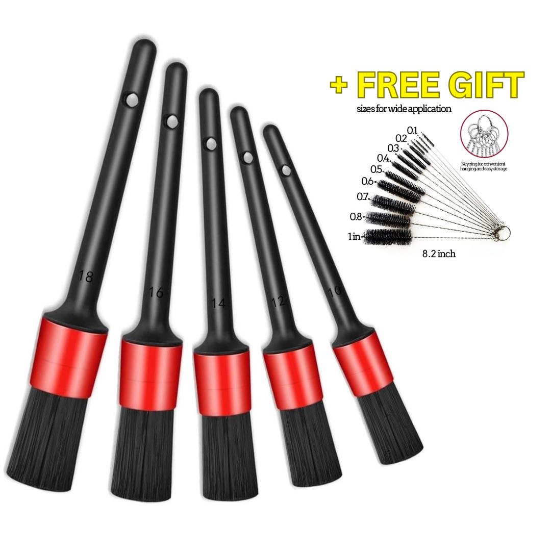 CAR DETAILING BRUSH SET