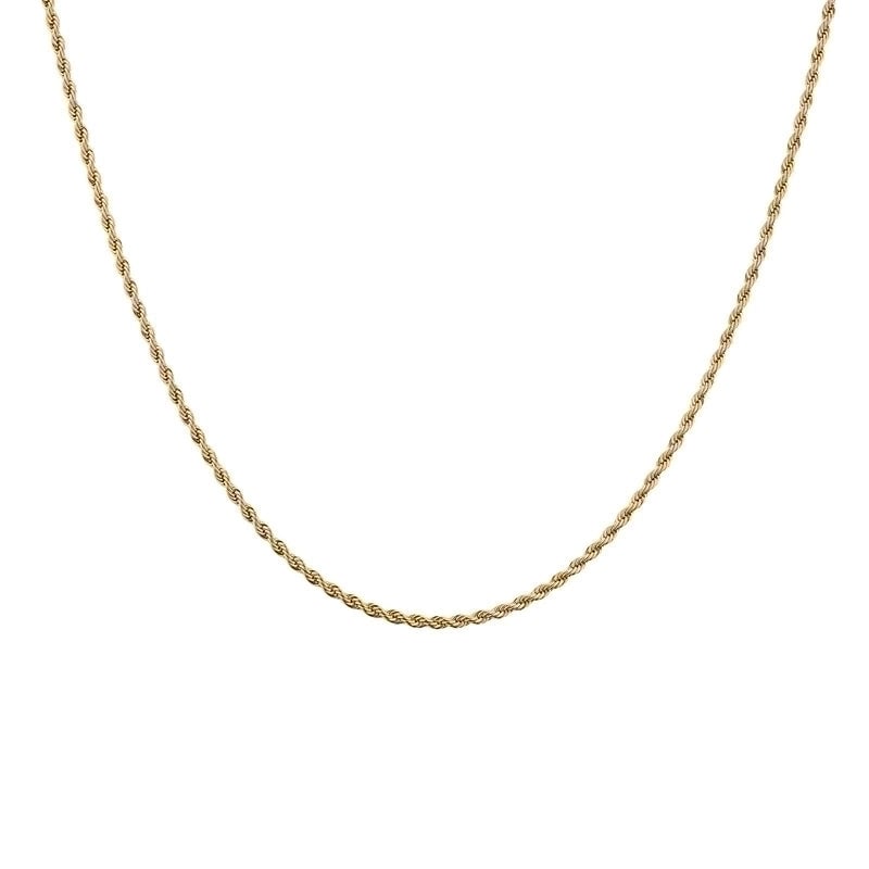 Minimalist Solid Color Stainless Steel Plating Necklace