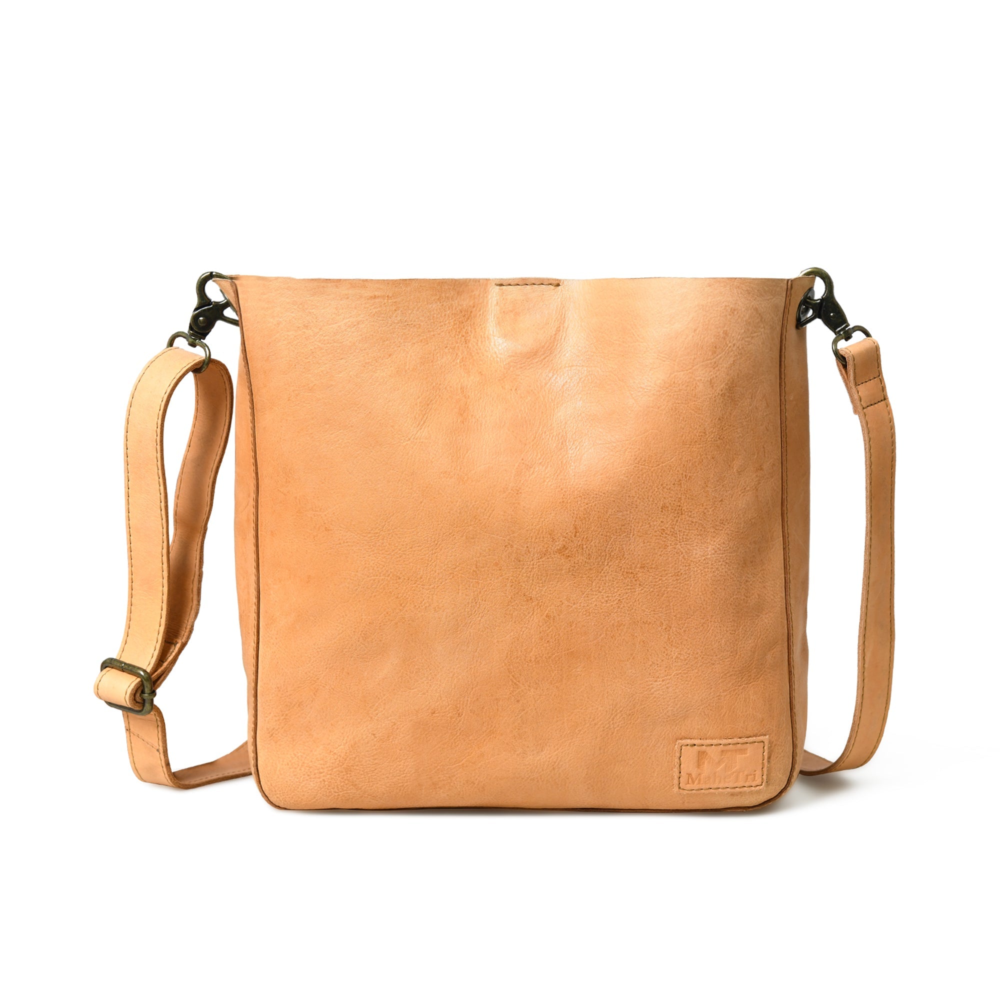 Serenity Everyday Crossbody Sling. Tan