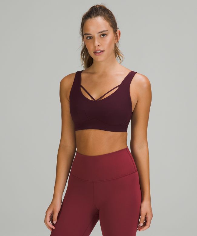 lululemon Strappy Nulu Yoga Bra Light Support, C/D Cup