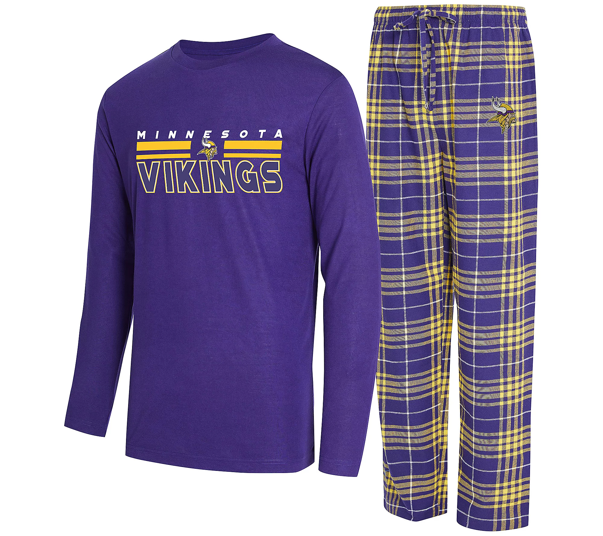 Black Friday Limited Offer🖤🎁Buy 2 Get 2 Free🏈NFL Long Sleeve Tee & Flannel Pajama Set