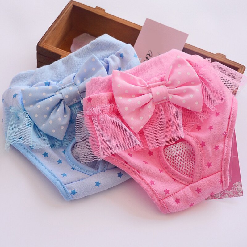 Washable Diaper Lace Pants For Dogs