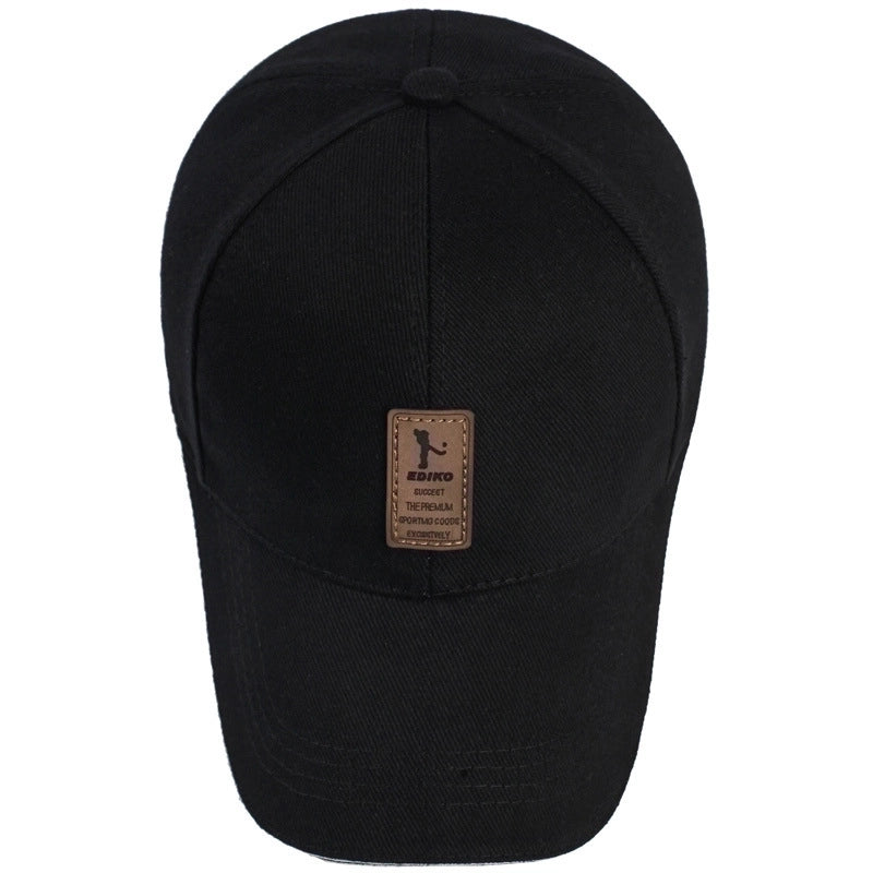 Unisex Minimalist Letter Curved Eaves Baseball Cap