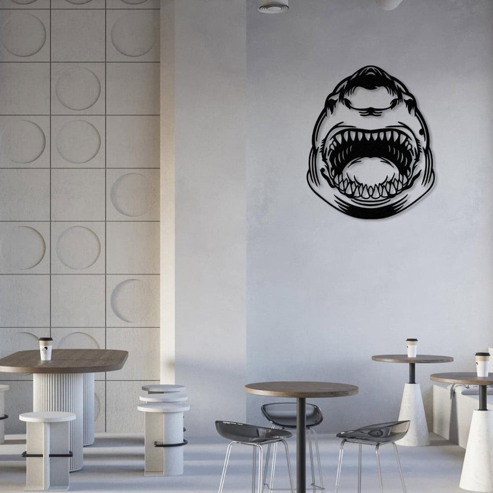 Wild Shark Wall Decor