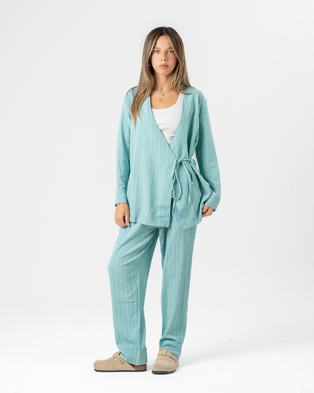 Women Crinkled Cardigan