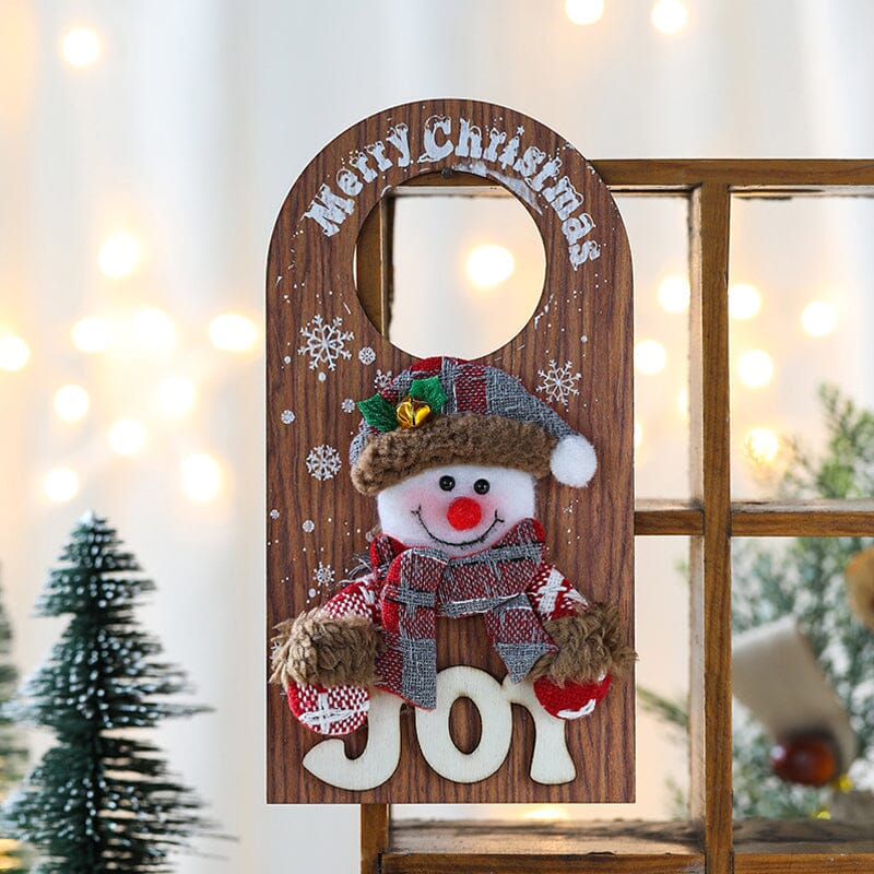 Personalized And Creative Christmas Doorknob Ornament