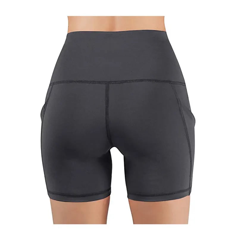 Buy 2 get 10% off🔥Women High Waist Hip Lifting Yoga Shorts Pocket